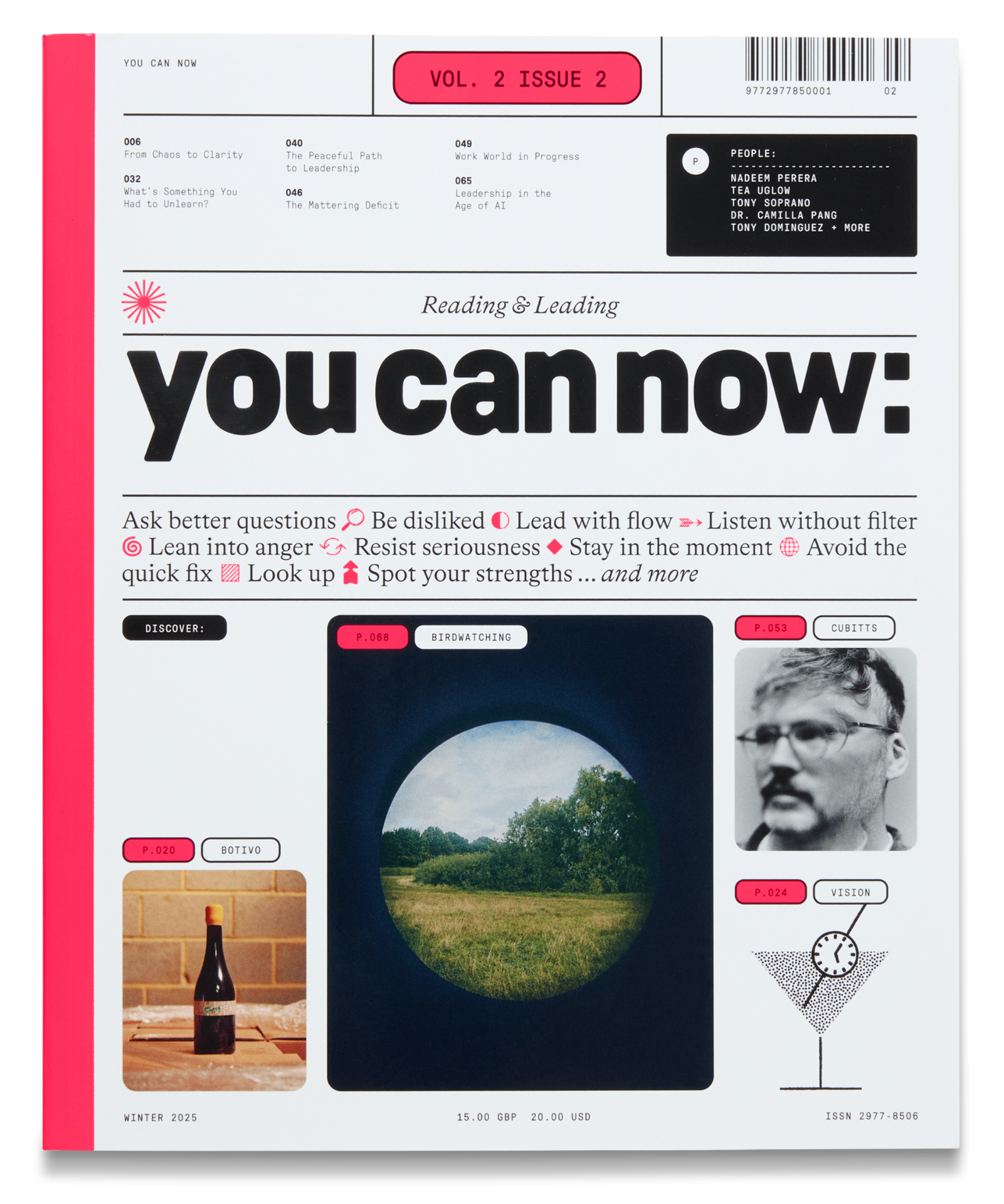 You Can Now Magazine, Winter 2025 cover