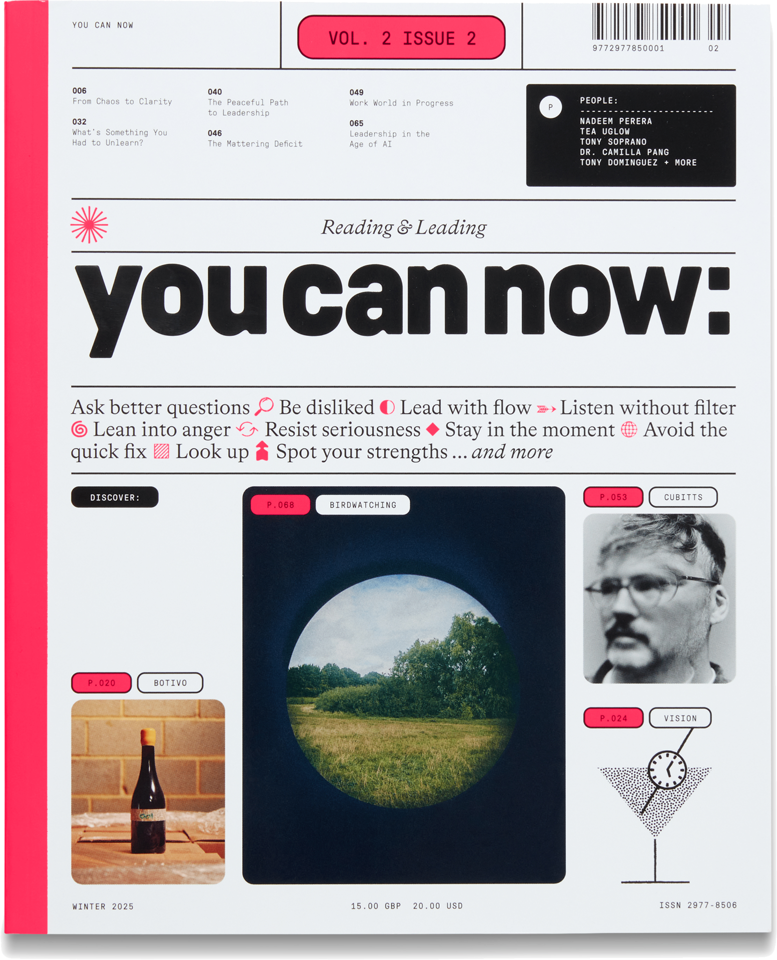 Latest issue of you can now: magazine — Lead all about it, Vol. 2 Issue 2